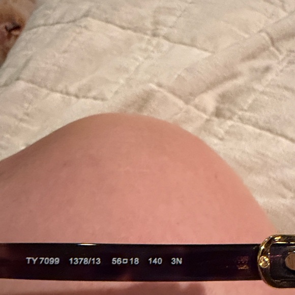 Tory Burch Tortoiseshell Sunglasses with Brown Lenses - Picture 3 of 6